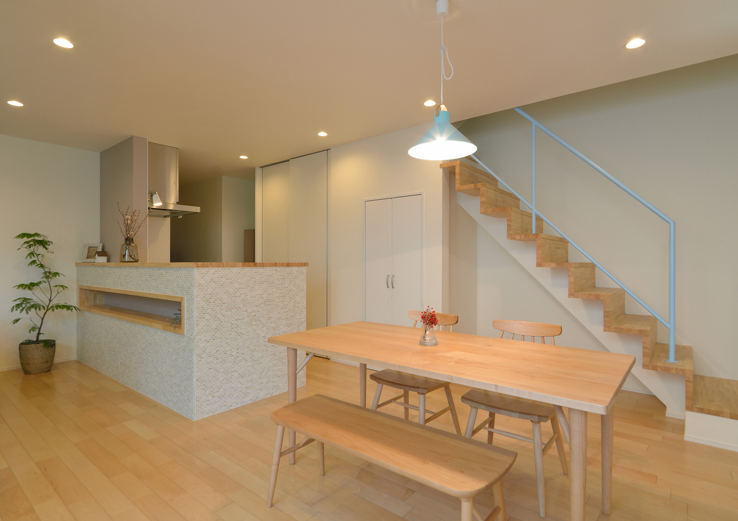 注文住宅・デザイン住宅建築実例_LDK 注文住宅・デザイン住宅建築実例_『CASE551 Individual Terrace』_LDK