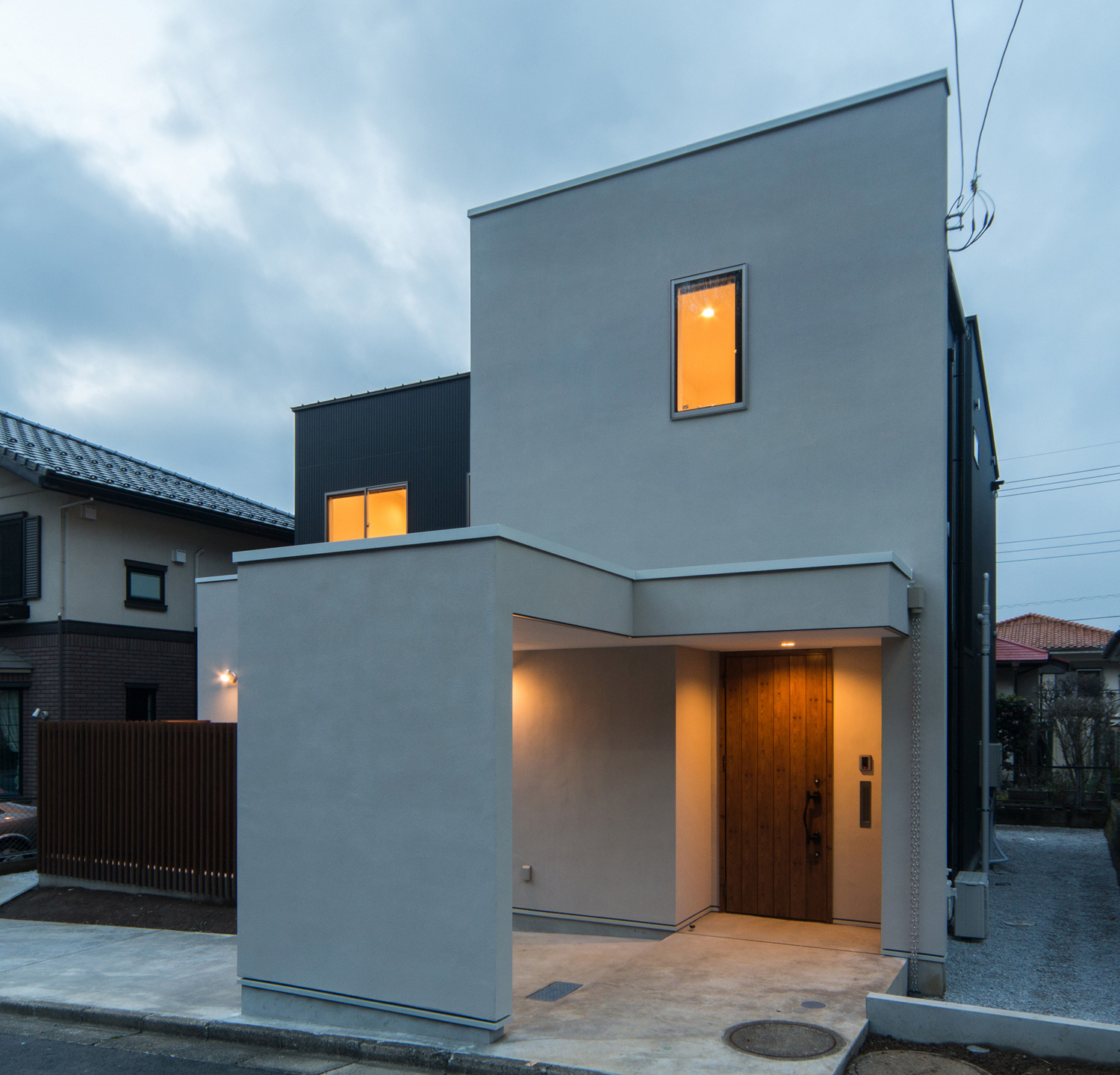 注文住宅・デザイン住宅建築実例_外観 注文住宅・デザイン住宅建築実例_『CASE552 Open sight house』_外観