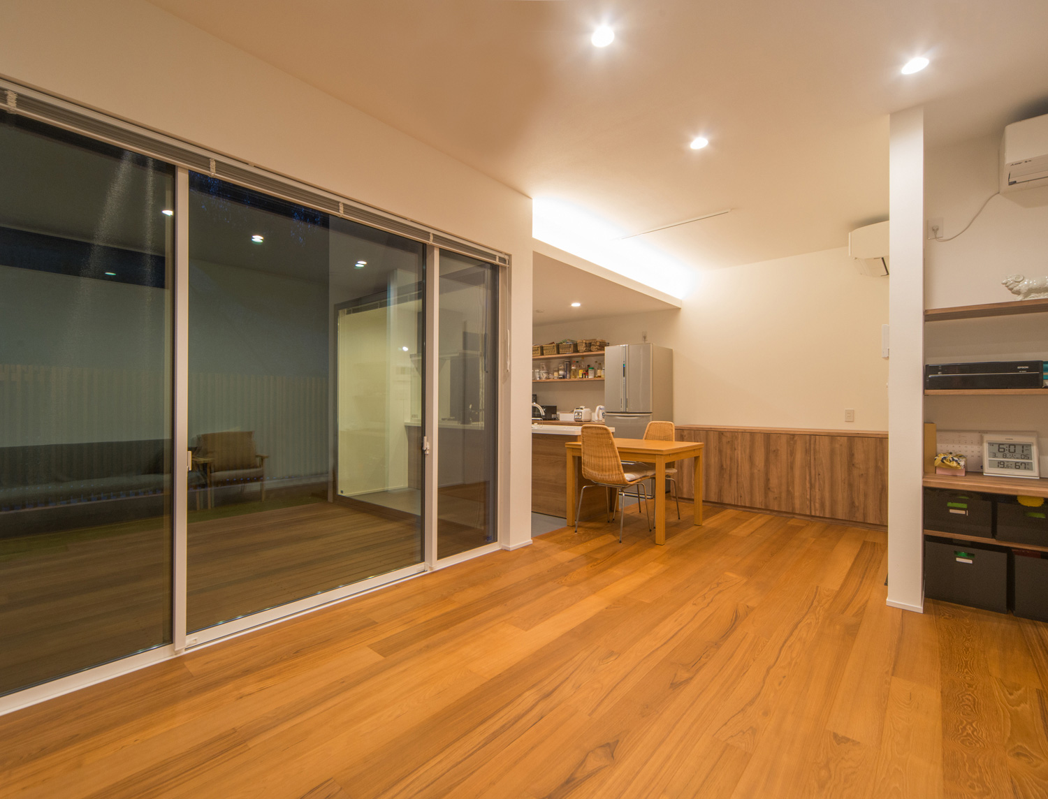 注文住宅・デザイン住宅建築実例_LDK 注文住宅・デザイン住宅建築実例_『CASE552 Open sight house』_LDK