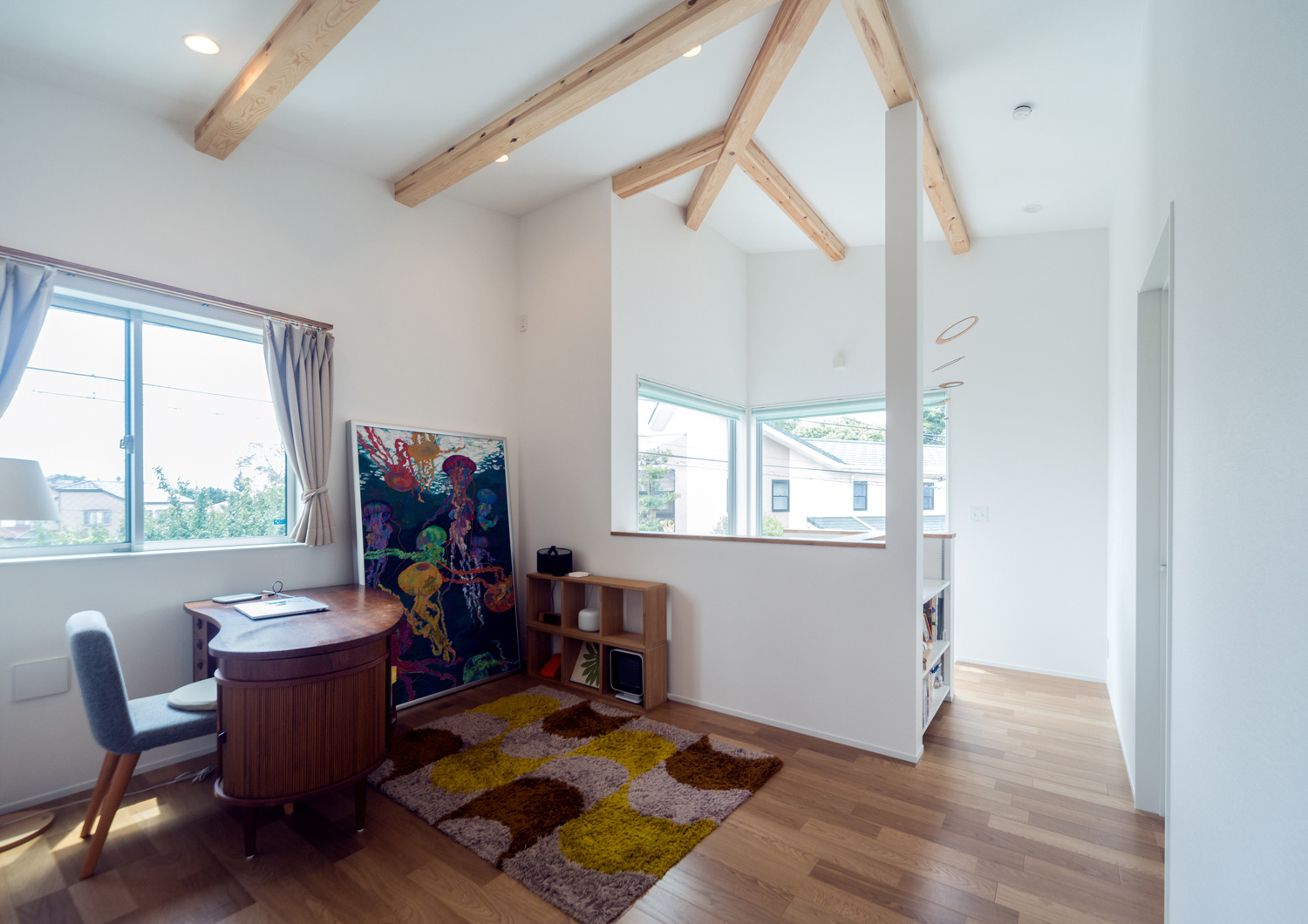 注文住宅・デザイン住宅建築実例 注文住宅・デザイン住宅建築実例_『CASE553 LEAF – HOUSE』_フリースペース