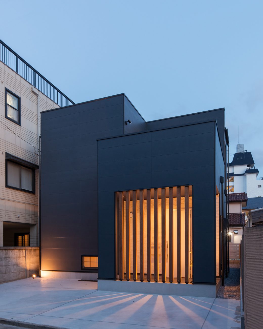 注文住宅・デザイン住宅建築実例_外観 注文住宅・デザイン住宅建築実例_『CASE554 ブルーボックスハウス』_外観