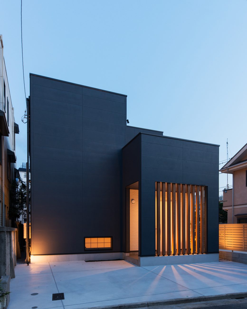 注文住宅・デザイン住宅建築実例_外観 注文住宅・デザイン住宅建築実例_『CASE554 ブルーボックスハウス』_外観