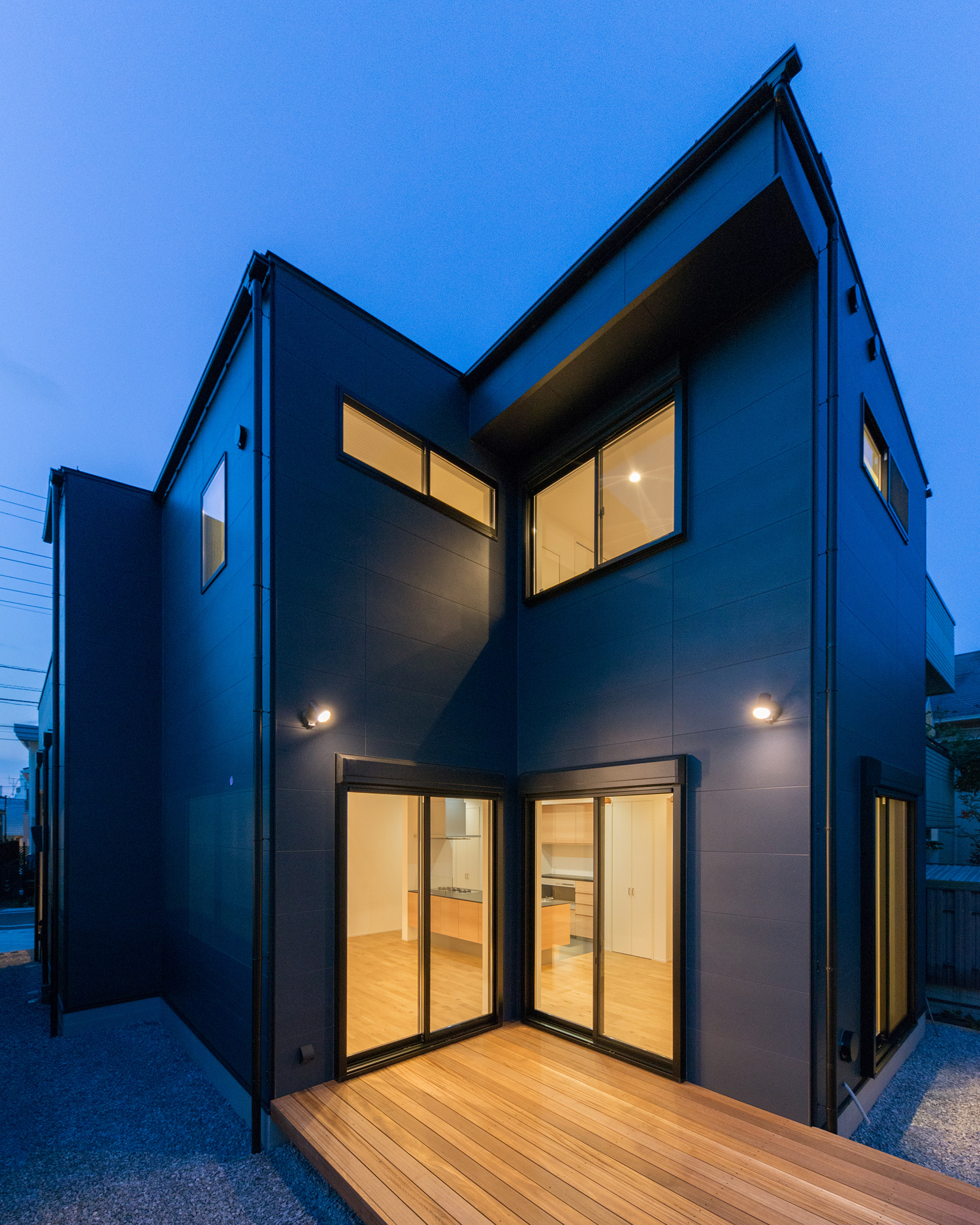 注文住宅・デザイン住宅建築実例_外観 注文住宅・デザイン住宅建築実例_『CASE554 ブルーボックスハウス』_外観