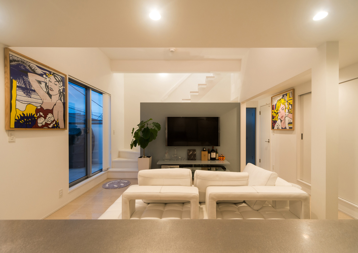 注文住宅・デザイン住宅建築実例_キッチン 注文住宅・デザイン住宅建築実例_『CASE555 白のハウス』_キッチン