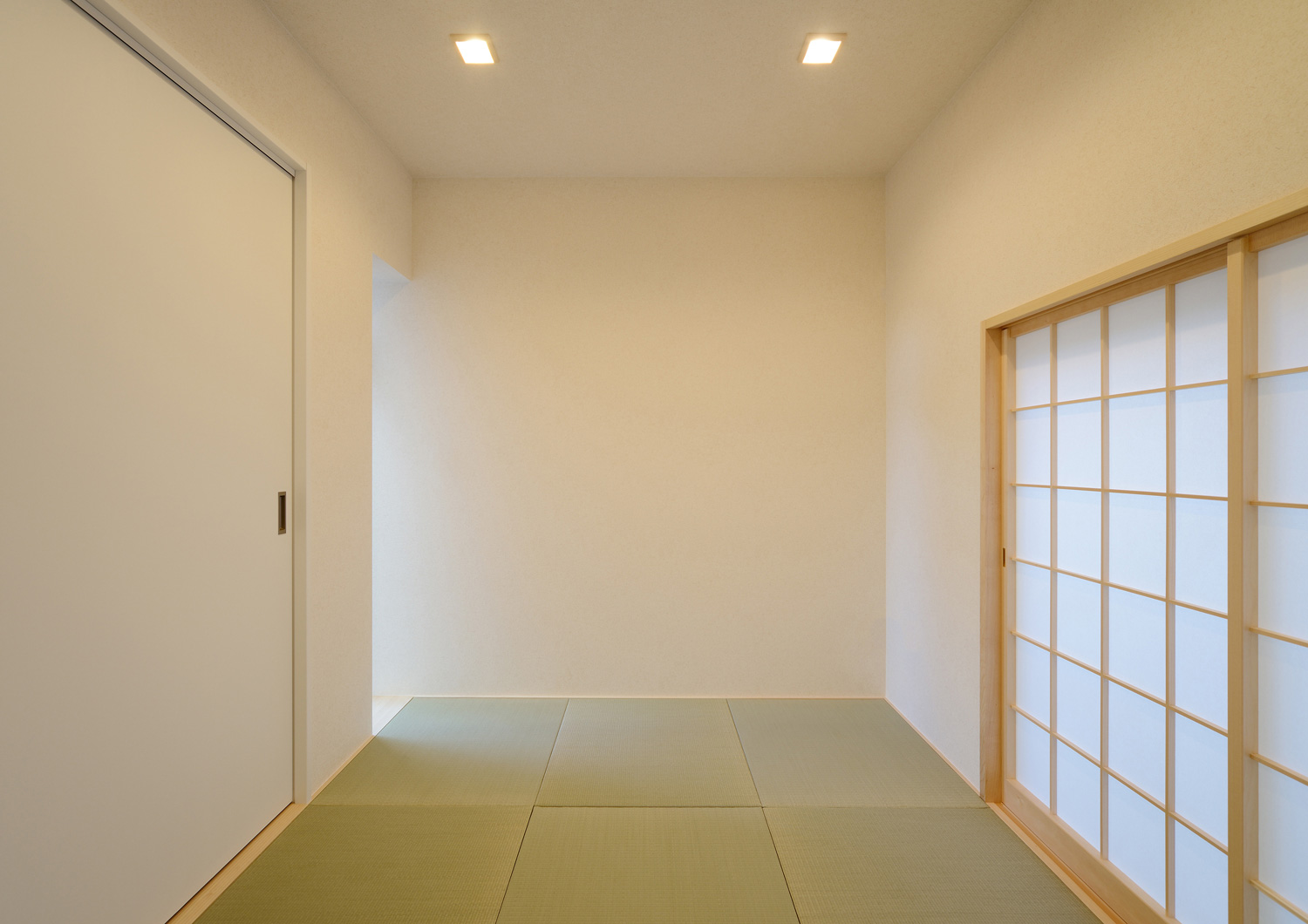 注文住宅・デザイン住宅建築実例_和室 注文住宅・デザイン住宅建築実例_『CASE556 Two sides house』_和室