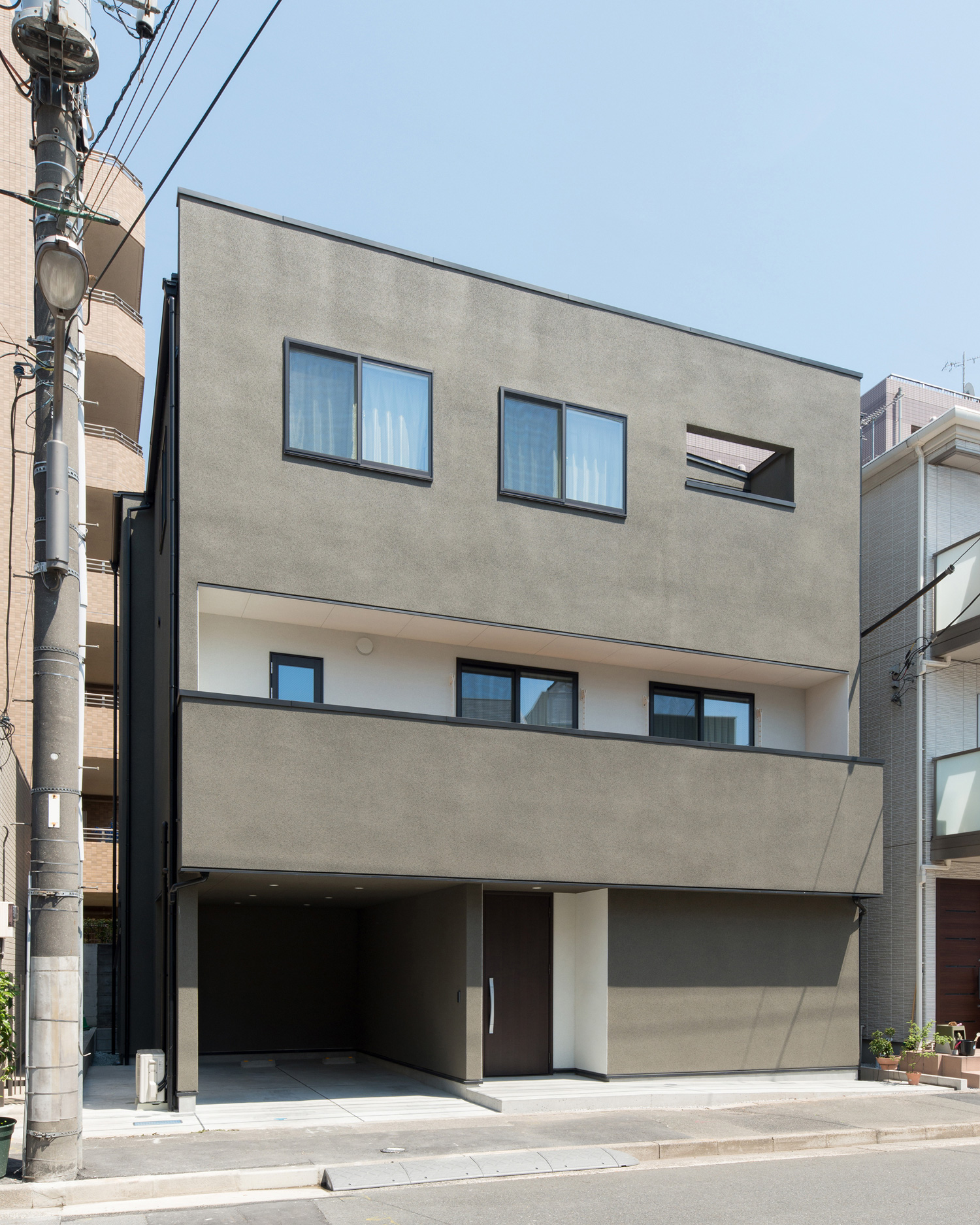 注文住宅・デザイン住宅建築実例_外観 注文住宅・デザイン住宅建築実例_『CASE559 Green Box House』_外観