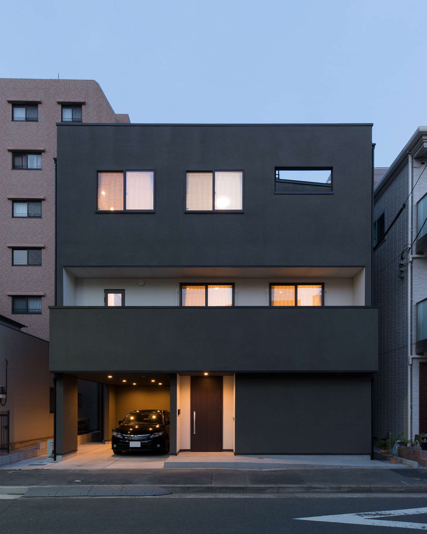 注文住宅・デザイン住宅建築実例_外観 注文住宅・デザイン住宅建築実例_『CASE559 Green Box House』_外観