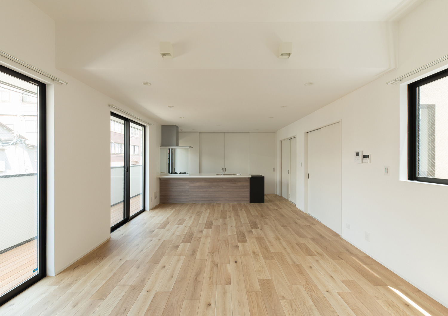 注文住宅・デザイン住宅建築実例_LDK 注文住宅・デザイン住宅建築実例_『CASE559 Green Box House』_LDK