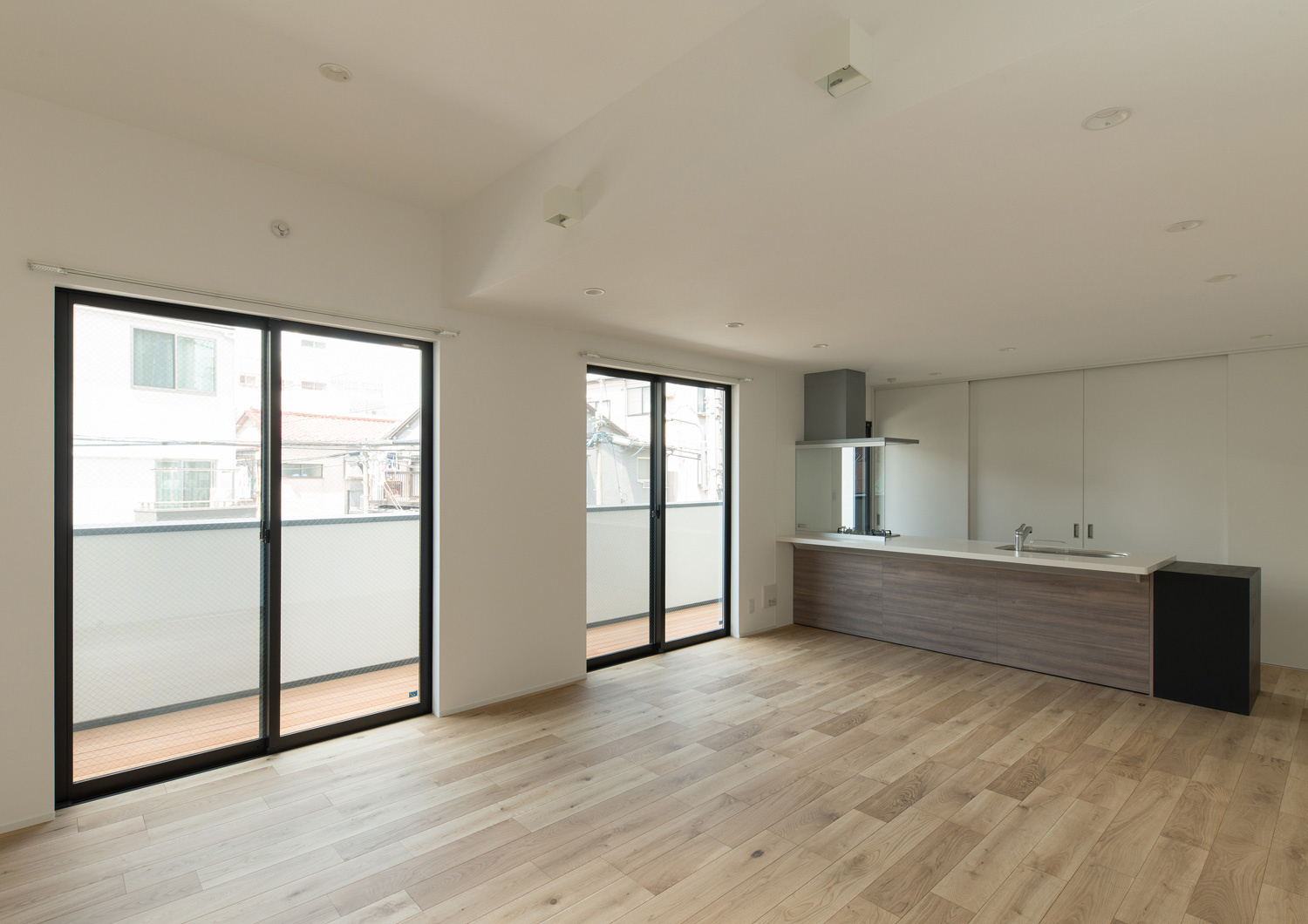 注文住宅・デザイン住宅建築実例_LDK 注文住宅・デザイン住宅建築実例_『CASE559 Green Box House』_LDK