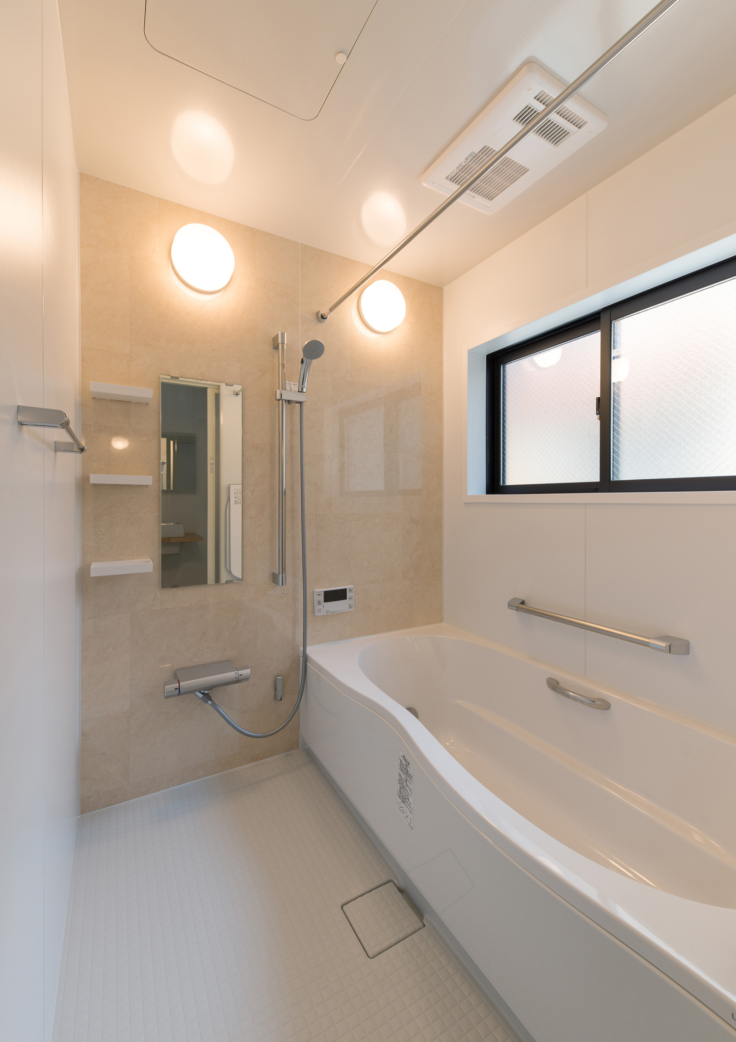 注文住宅・デザイン住宅建築実例_浴室・洗面所 注文住宅・デザイン住宅建築実例_『CASE559 Green Box House』_浴室・洗面所