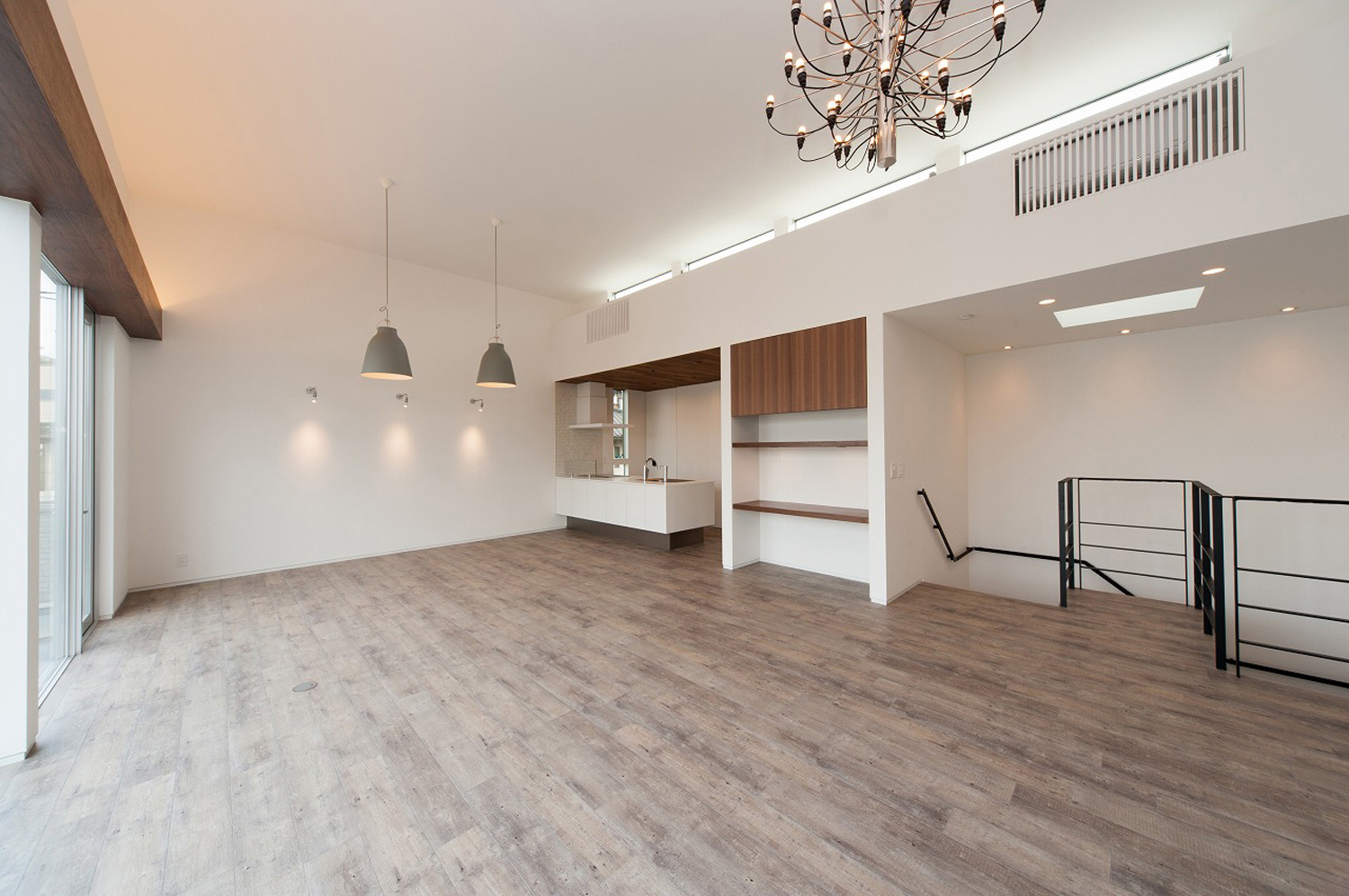 注文住宅・デザイン住宅建築実例_LDK 注文住宅・デザイン住宅建築実例_『CASE571 the WALL』_LDK