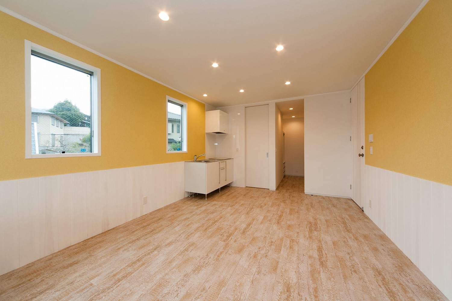 注文住宅・デザイン住宅建築実例_LDK 注文住宅・デザイン住宅建築実例_『CASE571 the WALL』_LDK