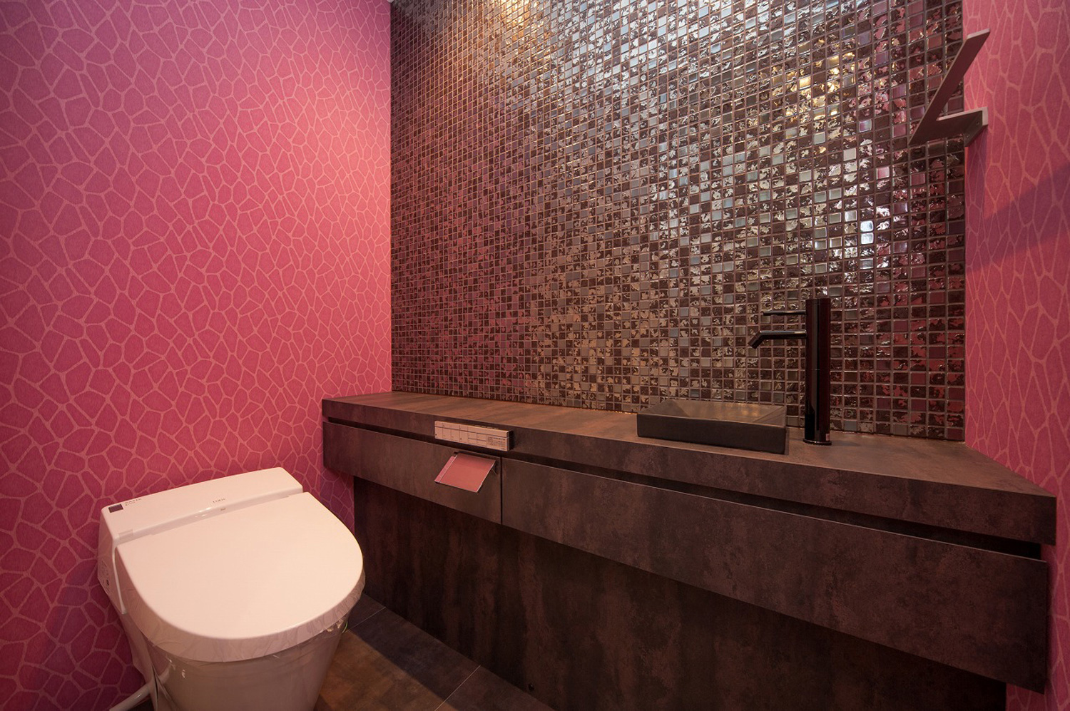 注文住宅・デザイン住宅建築実例_トイレ 注文住宅・デザイン住宅建築実例_『CASE571 the WALL』_トイレ