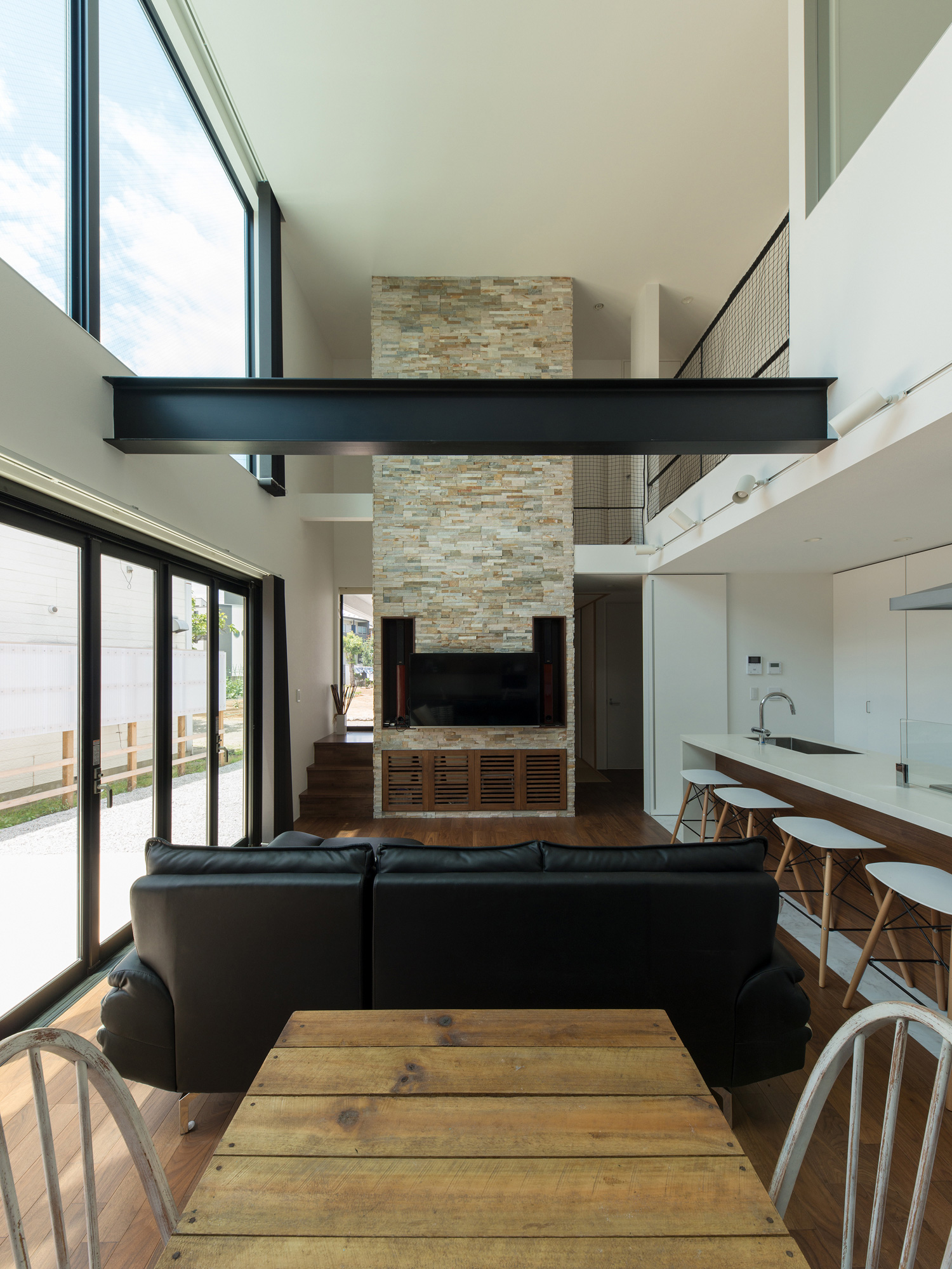 注文住宅・デザイン住宅建築実例_LDK 注文住宅・デザイン住宅建築実例_『CASE572 織地の家』_LDK