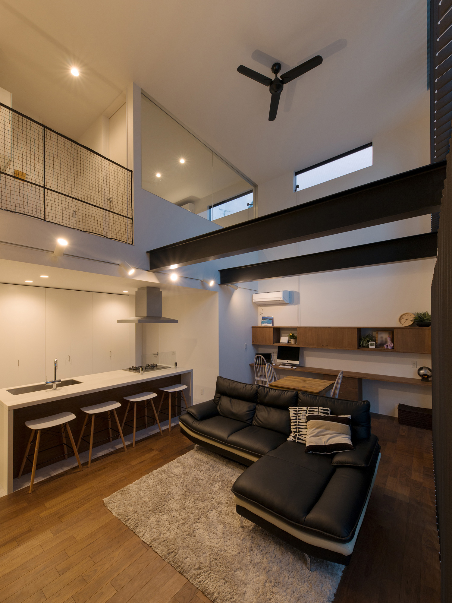 注文住宅・デザイン住宅建築実例_LDK 注文住宅・デザイン住宅建築実例_『CASE572 織地の家』_LDK