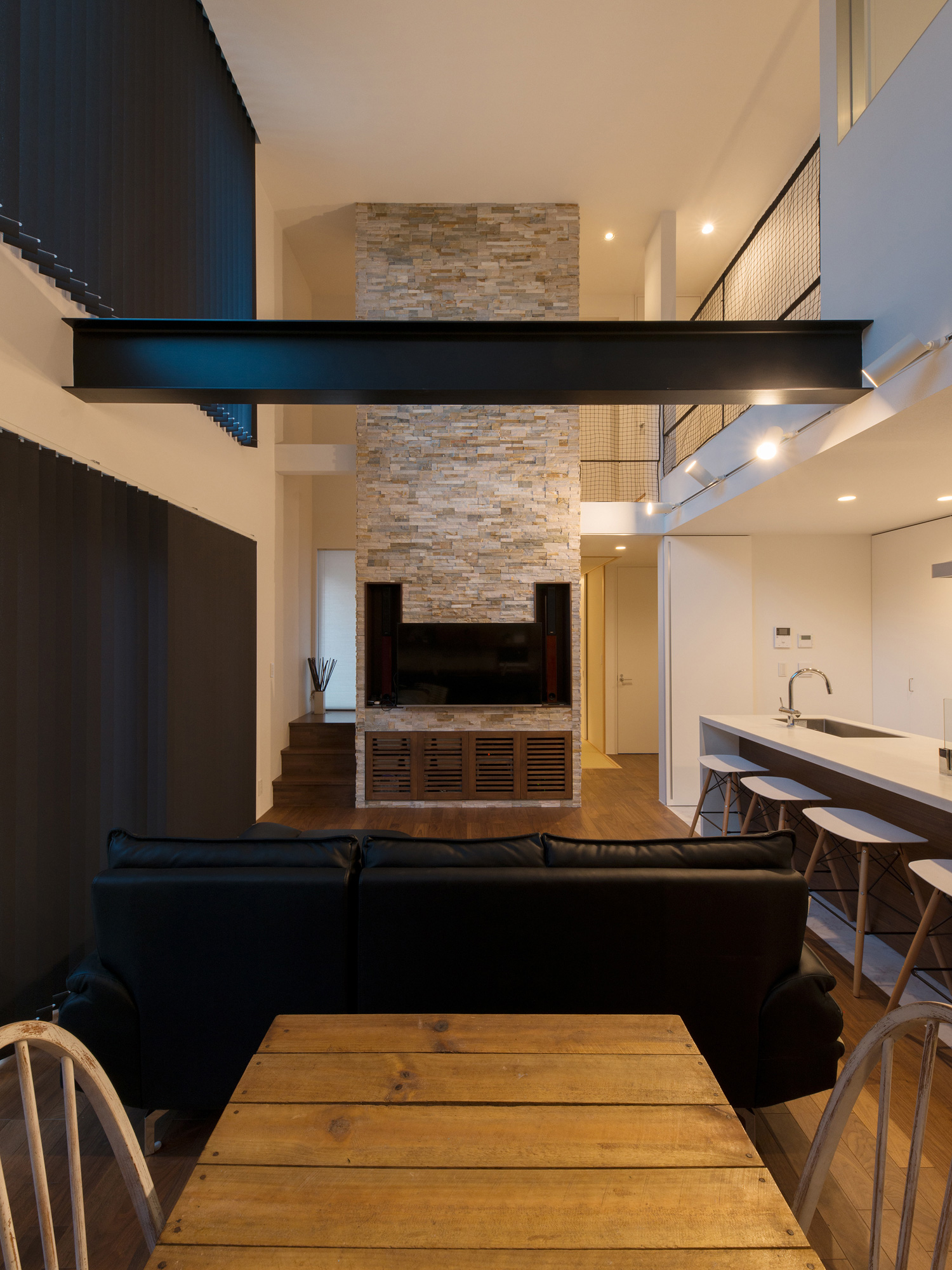 注文住宅・デザイン住宅建築実例_LDK 注文住宅・デザイン住宅建築実例_『CASE572 織地の家』_LDK