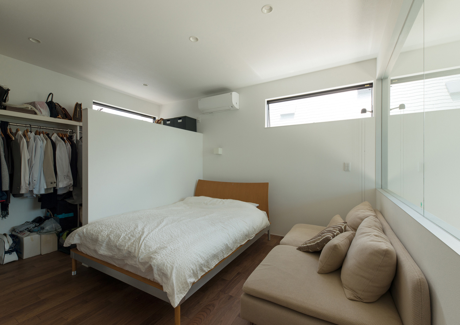 注文住宅・デザイン住宅建築実例_寝室 注文住宅・デザイン住宅建築実例_『CASE572 織地の家』_寝室