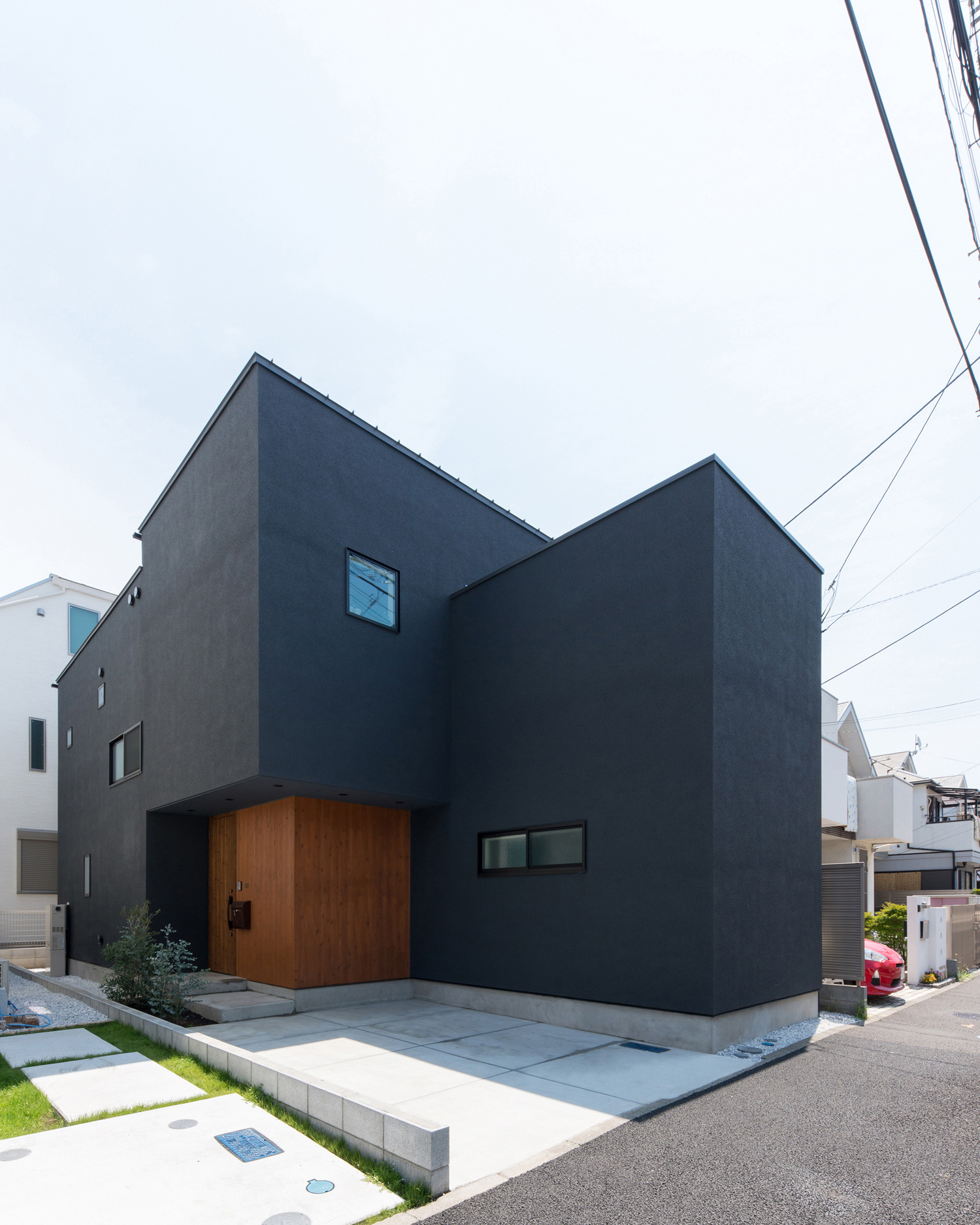 デザイン住宅建築実例_外観・注文住宅『CASE582 大切な時を刻む家』の建築実例・施⼯例の写真・建物外観全体 注文住宅・デザイン住宅建築実例_『CASE582 大切な時を刻む家』_外観