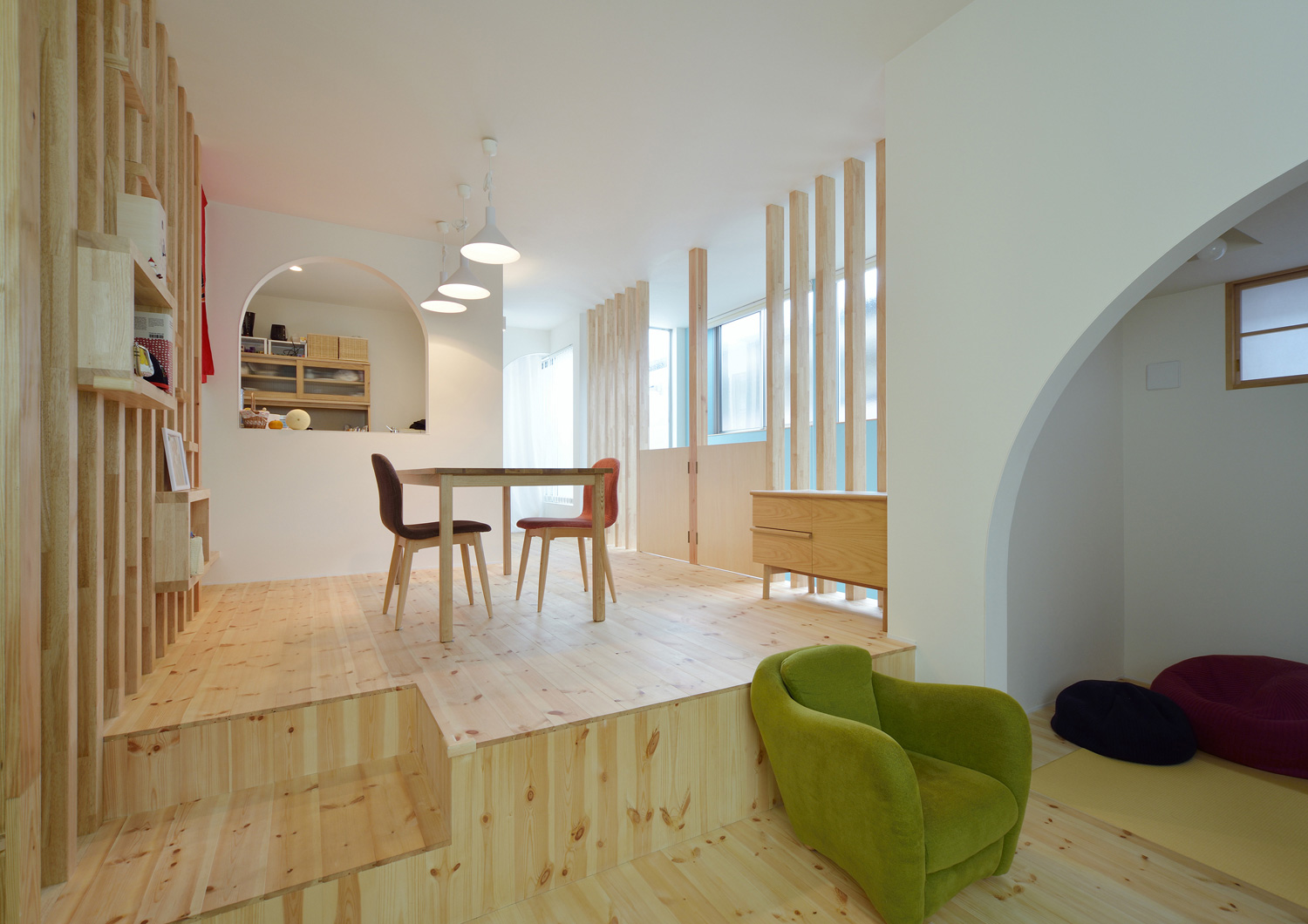 注文住宅・デザイン住宅建築実例_LDK