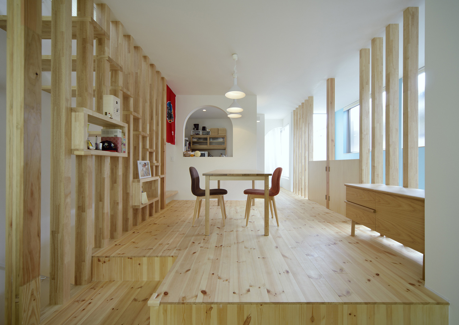 注文住宅・デザイン住宅建築実例_LDK