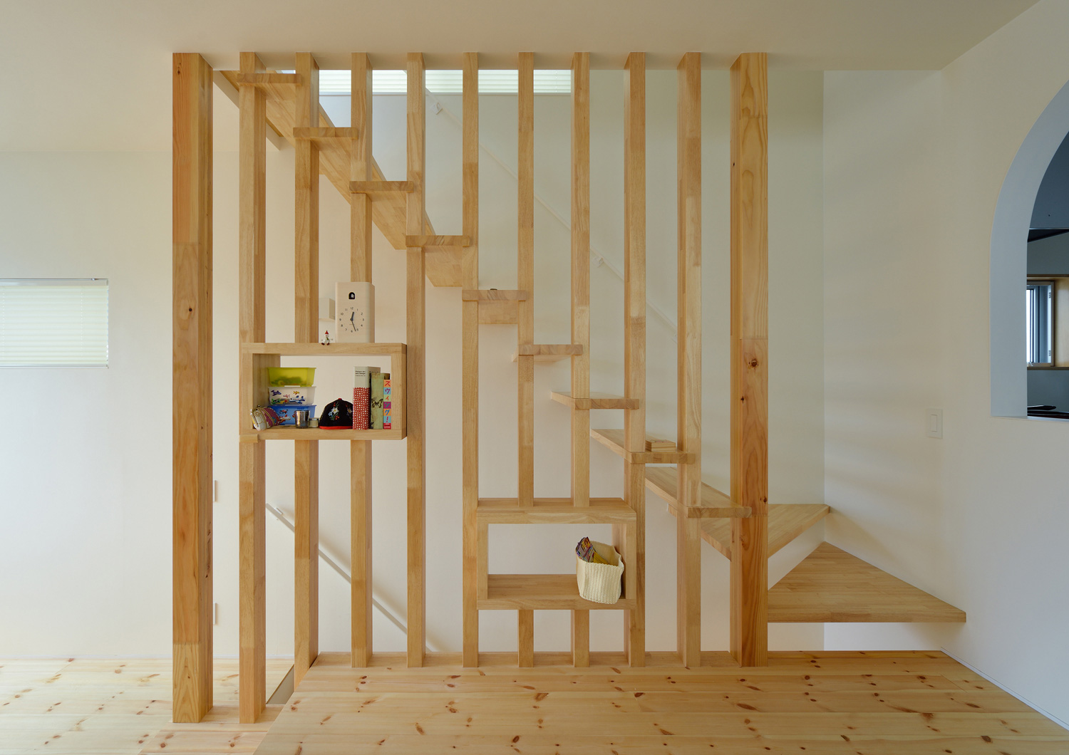 注文住宅・デザイン住宅建築実例_階段