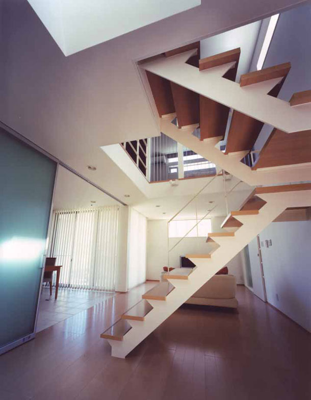 注文住宅・デザイン住宅建築実例_階段