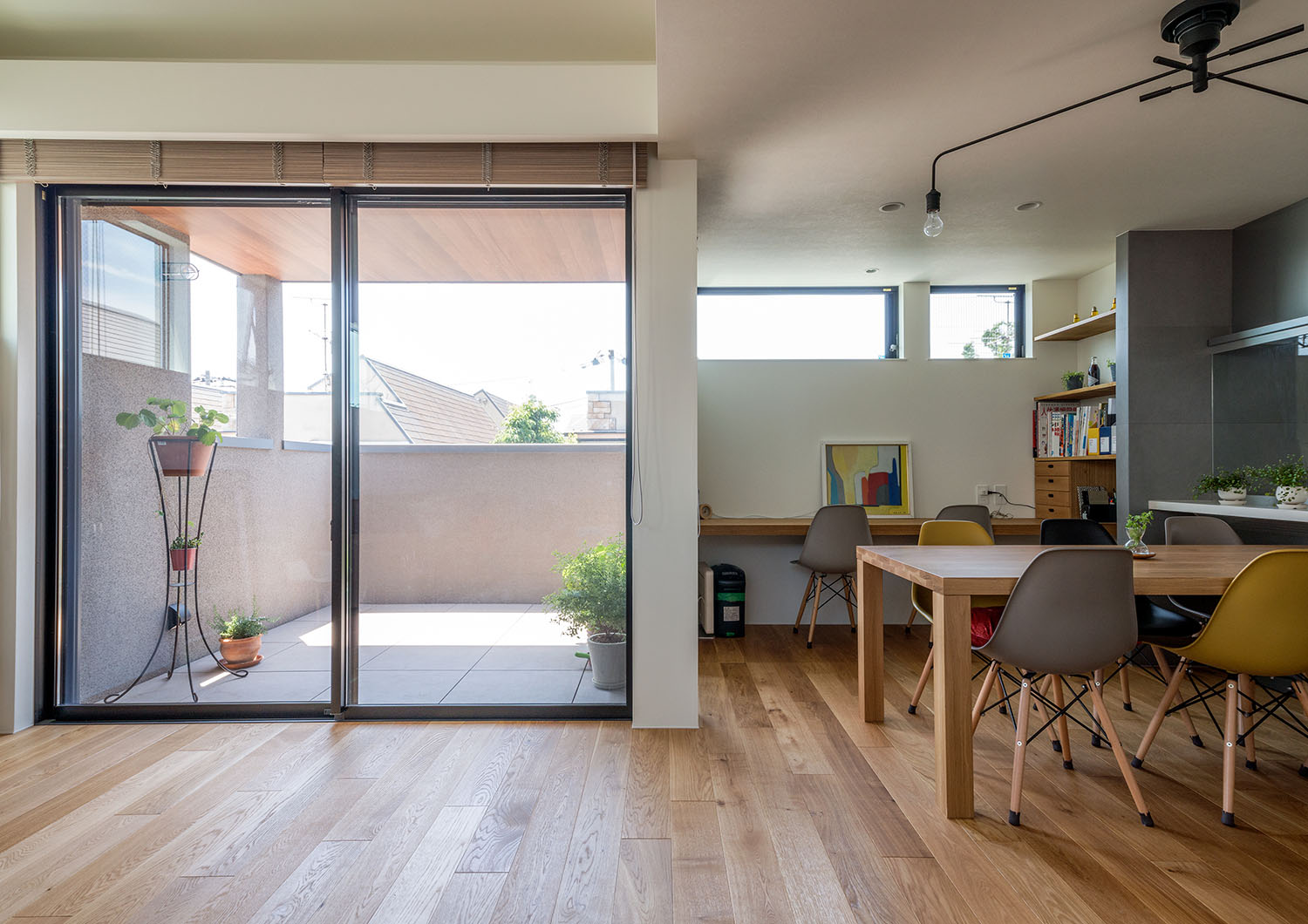 注文住宅・デザイン住宅建築実例_LDK 注文住宅・デザイン住宅建築実例_『CASE542 グレージュのハウス』_LDK