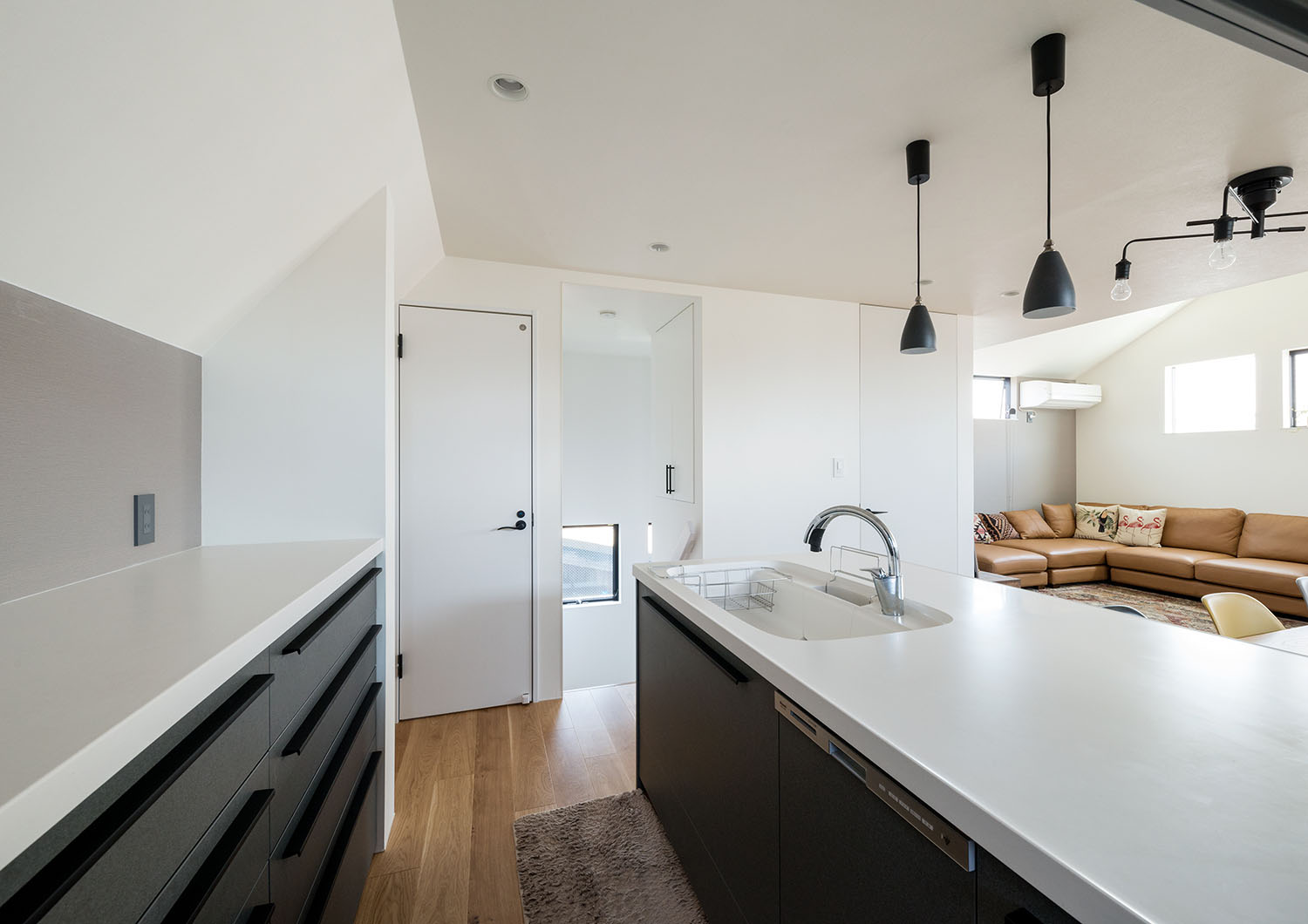 注文住宅・デザイン住宅建築実例_キッチン 注文住宅・デザイン住宅建築実例_『CASE542 グレージュのハウス』_キッチン