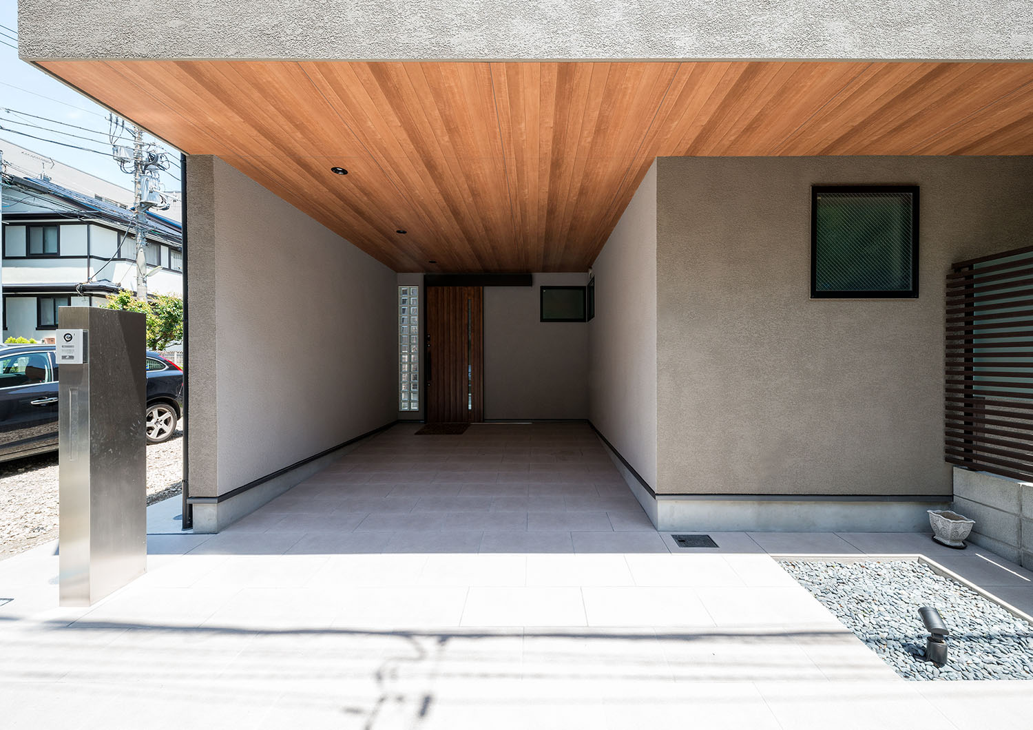 注文住宅・デザイン住宅建築実例_外観 注文住宅・デザイン住宅建築実例_『CASE542 グレージュのハウス』_外観