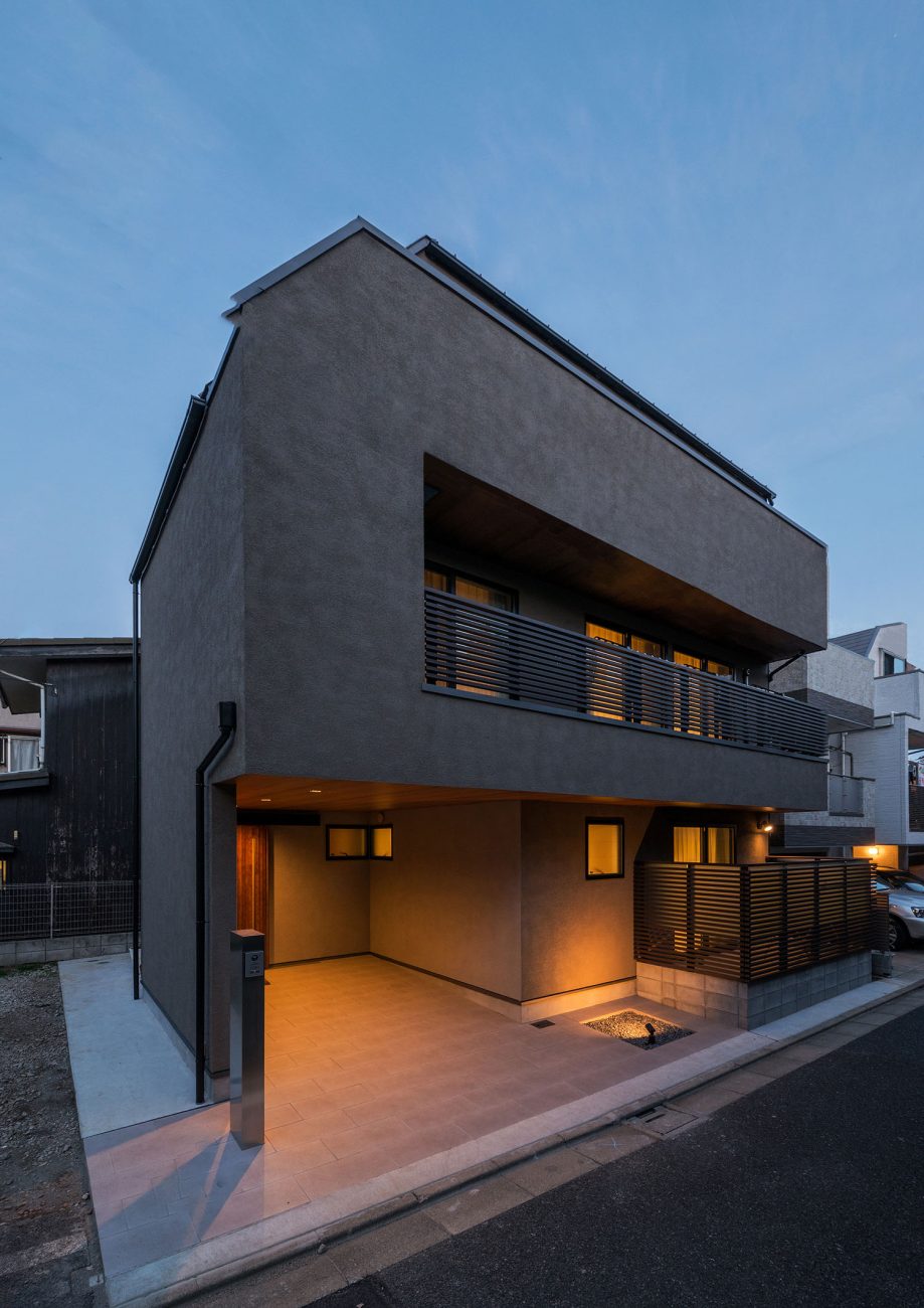 注文住宅・デザイン住宅建築実例_外観 注文住宅・デザイン住宅建築実例_『CASE542 グレージュのハウス』_外観