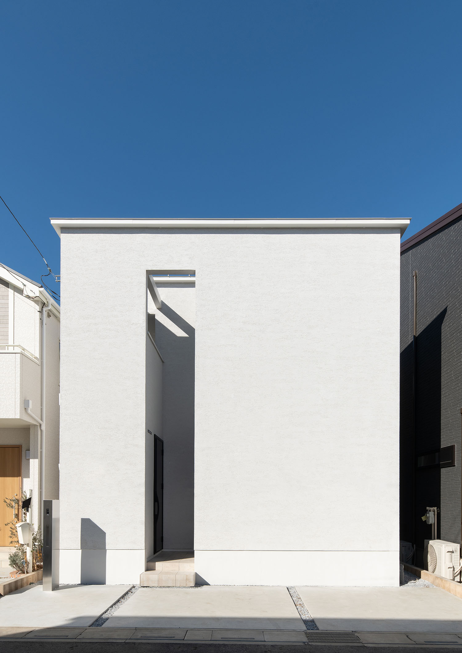 注文住宅『CASE701 path』の建築実例・施⼯例の写真・建物外観全体 注文住宅・デザイン住宅建築実例_『CASE701 path』_外観