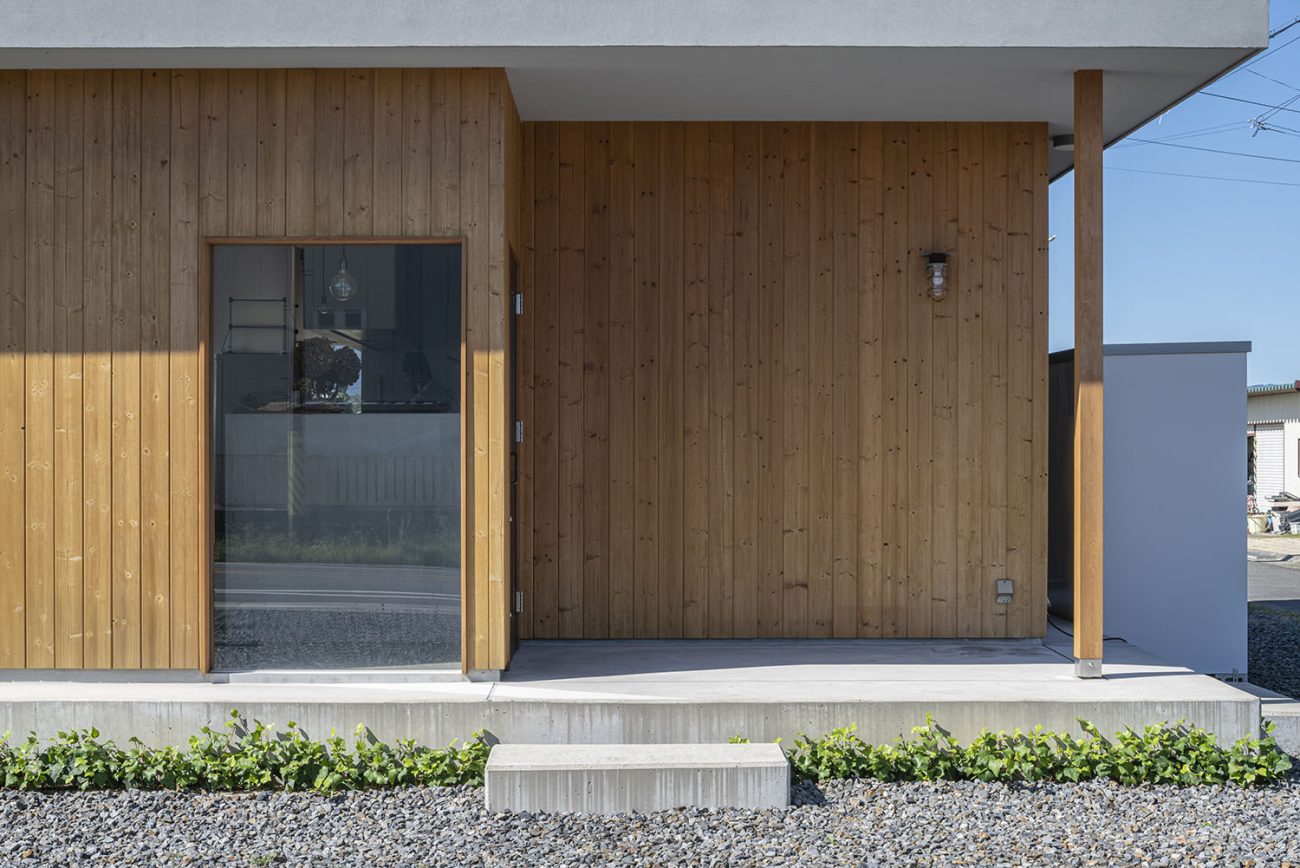 木材を使用した外壁・フリーダムアーキテクツの事例 注文住宅・デザイン住宅建築実例_『CASE708 光と影のいえ』_外観