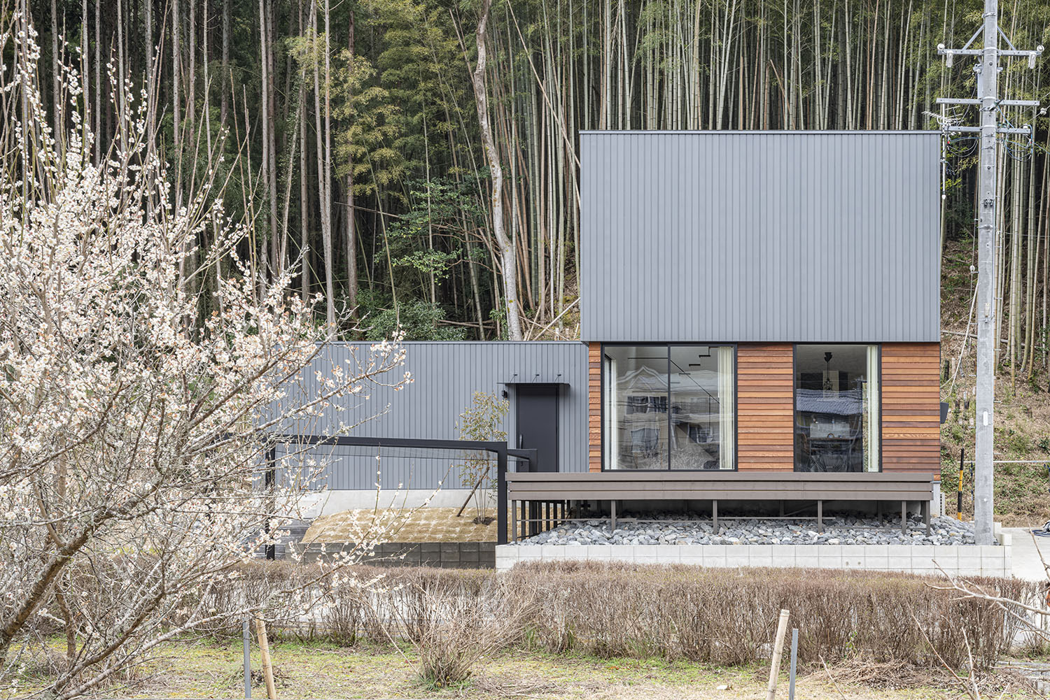 注文住宅『CASE712 澄』の建築実例・施⼯例の写真・建物外観全体 注文住宅・デザイン住宅建築実例_『CASE712 澄』_外観