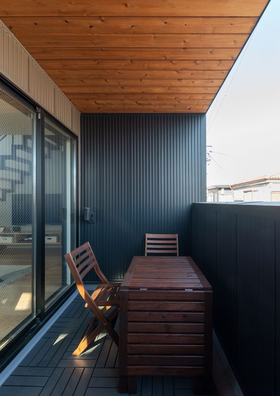 プライバシーも守れて開放感のあるバルコニー