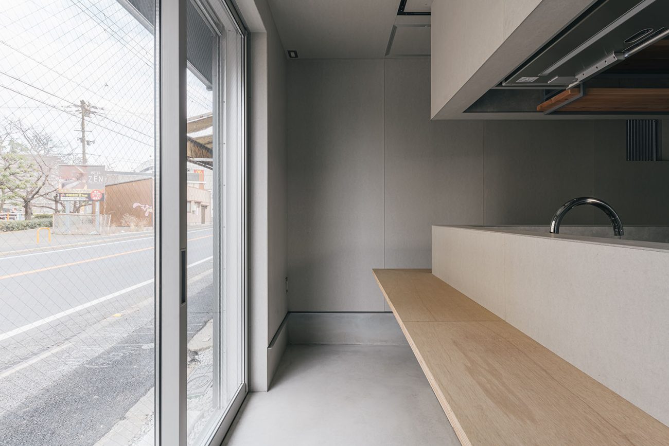 注文住宅・玄関・キッチン・カウンター・一枚板 注文住宅・デザイン住宅建築実例_『CASE722 虹の栖』_玄関