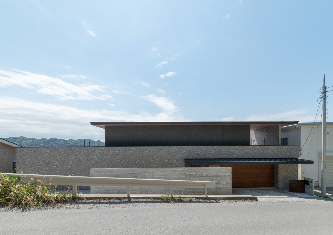 注文住宅『CASE733 Sea Side Residence』の建築実例・施⼯例の写真・建物外観全体 注文住宅・デザイン住宅建築実例_『CASE733 Sea Side Residence』_外観
