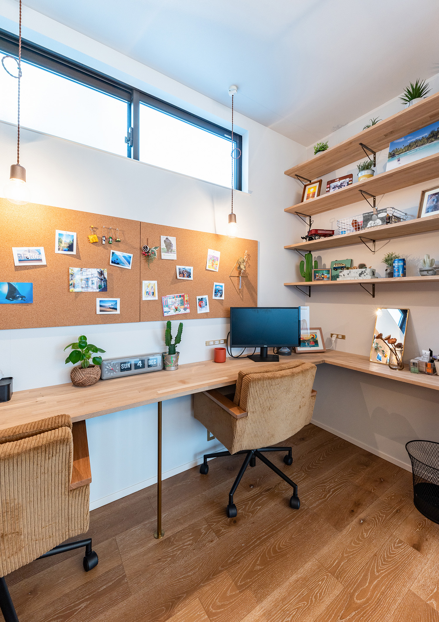 注文住宅・LDK・ワークスペース・勉強スペース 注文住宅・デザイン住宅建築実例_『CASE737 RUSTIC』_書斎