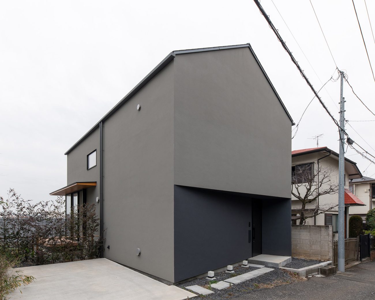 デザイン住宅建築実例_外観・注文住宅『CASE760 自然体の家』の建築実例・施⼯例の写真・建物外観全体 注文住宅・デザイン住宅建築実例_『CASE760 自然体の家』_外観