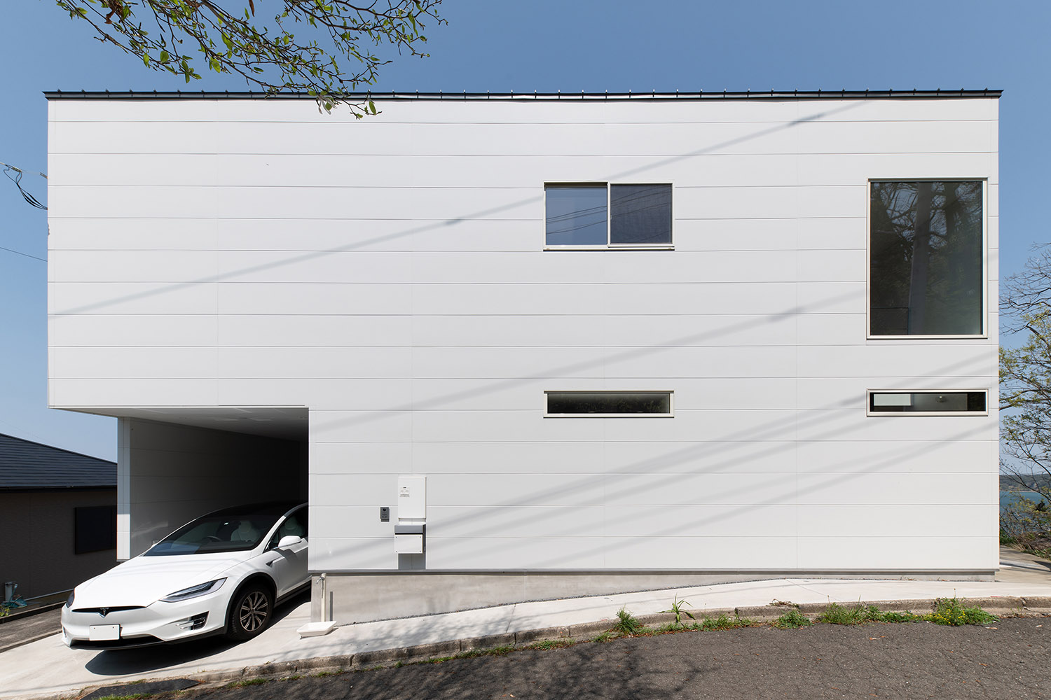 デザイン住宅建築実例_外観・注文住宅『CASE762 Nature NaturalHOUSE』の建築実例・施⼯例の写真・建物外観全体 注文住宅・デザイン住宅建築実例_『CASE762 Nature NaturalHOUSE』_外観