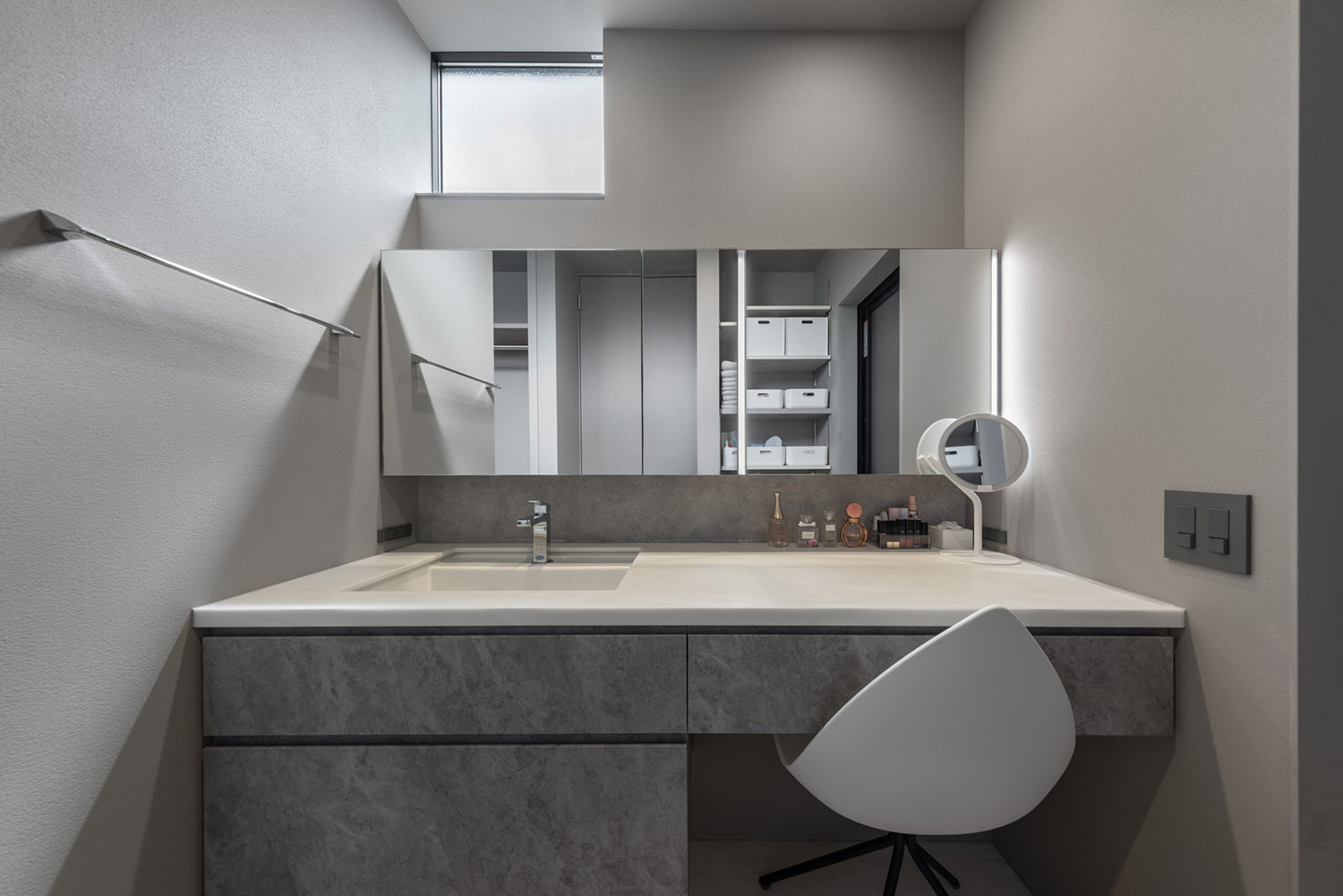 デザイン住宅建築実例_浴室洗面所・注文住宅『CASE780 Isn't it nice?』の建築実例・施⼯例の写真