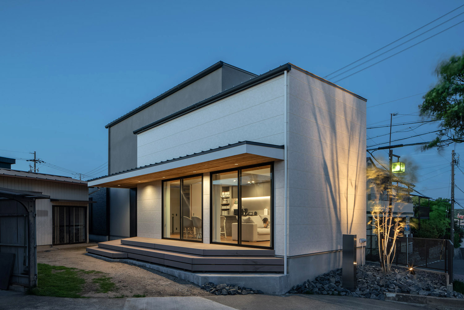 デザイン住宅建築実例_外観・注文住宅『CASE780 Isn't it nice?』の建築実例・施⼯例の写真