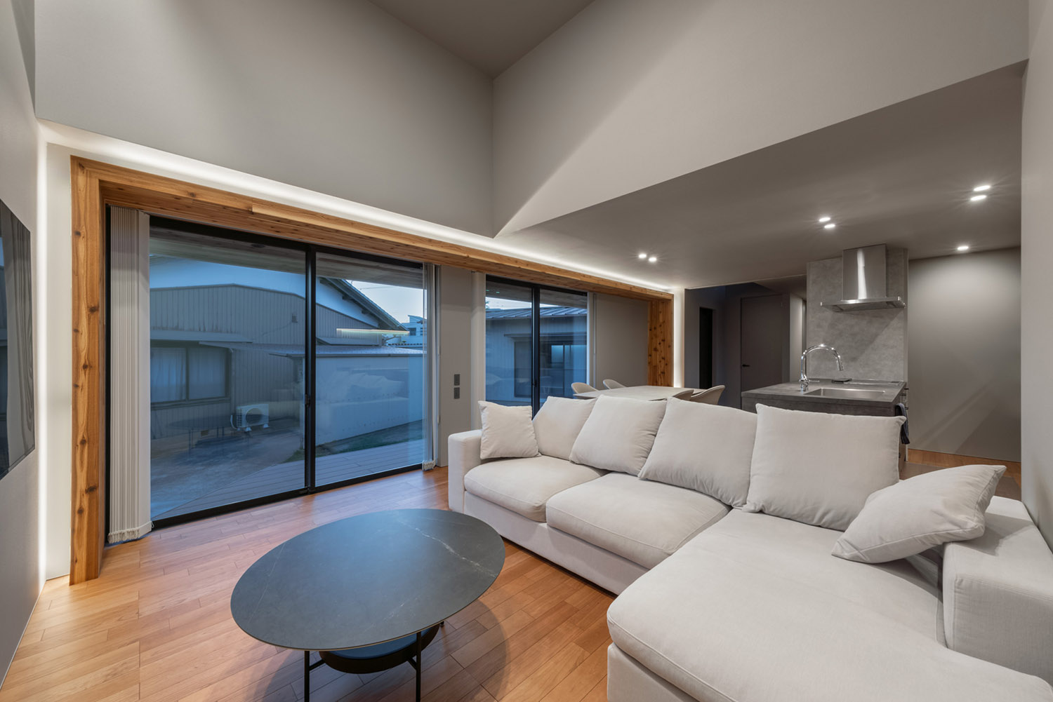 デザイン住宅建築実例_LDK・注文住宅『CASE780 Isn't it nice?』の建築実例・施⼯例の写真