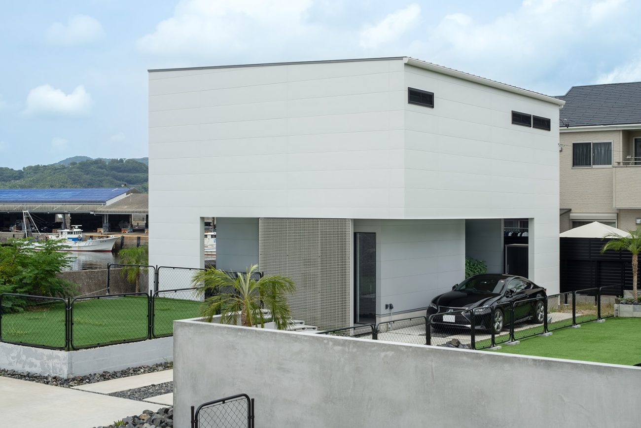 デザイン住宅建築実例_外観・注文住宅『CASE785 凪の邸』の建築実例・施⼯例の写真_外観