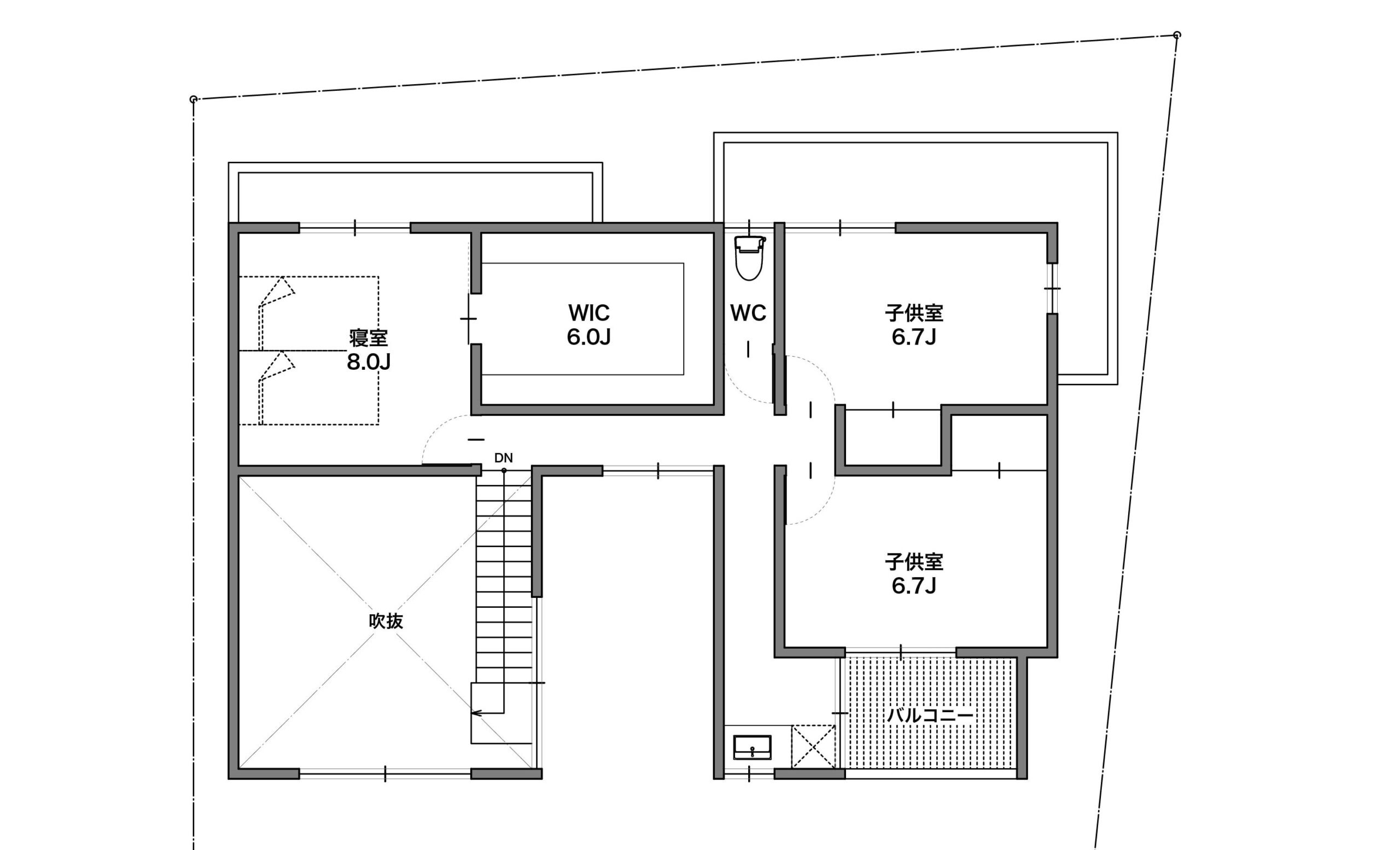 実例④【35坪～40坪】2F