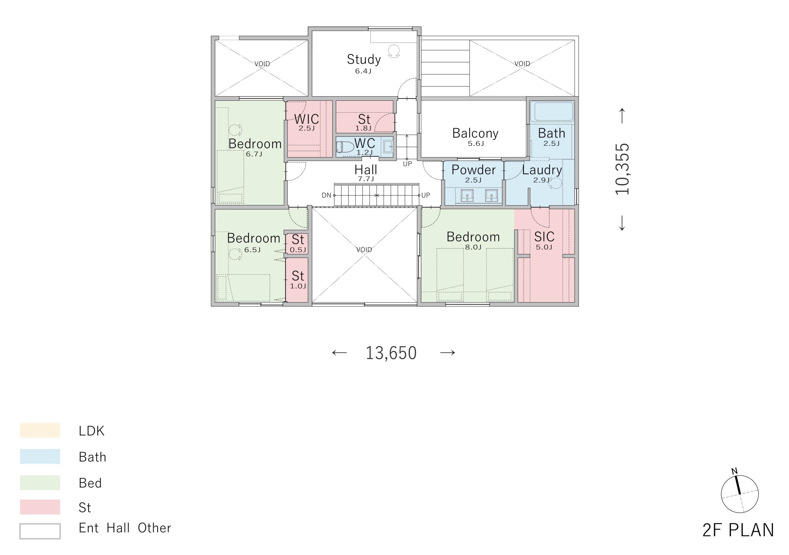 キッズスペースにもなる畳コーナーがある2