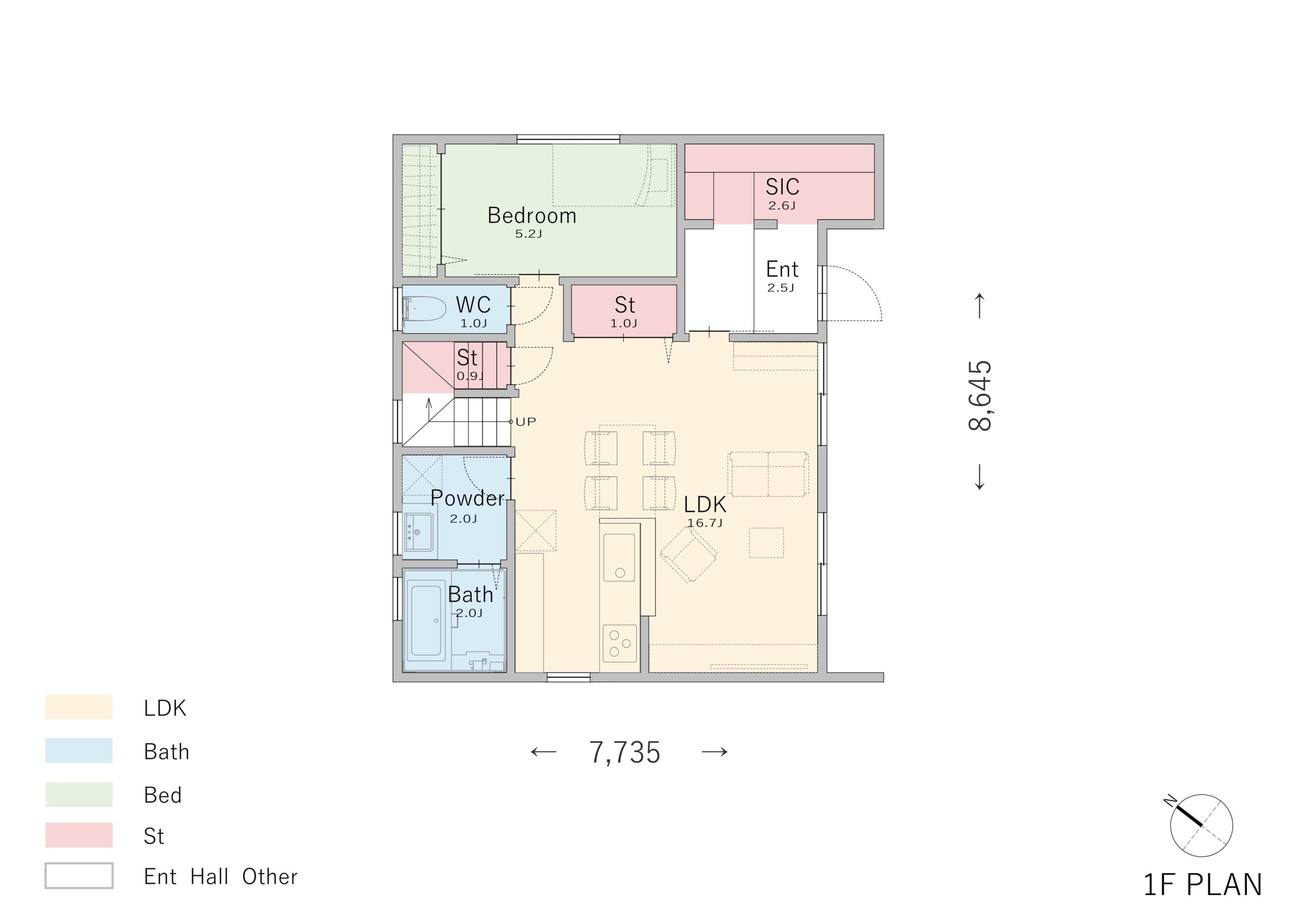 ベビーカーも収納できるシューズインクローゼット