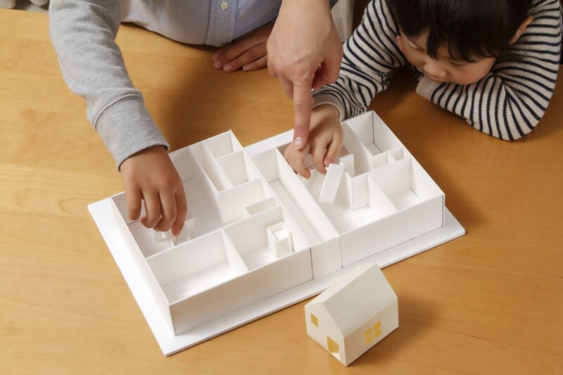 3人家族の間取りで人気の配置アイデア