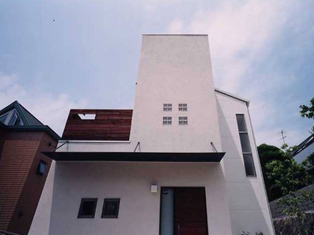 CASE40 注文住宅「高台に建つデザイナーズ住宅」の建築実例