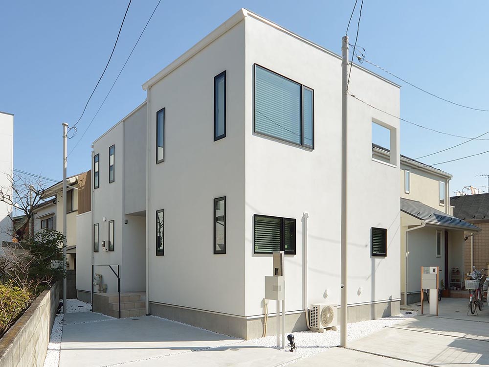 CASE276 注文住宅「穿孔の家（せんこうのいえ）」の建築実例