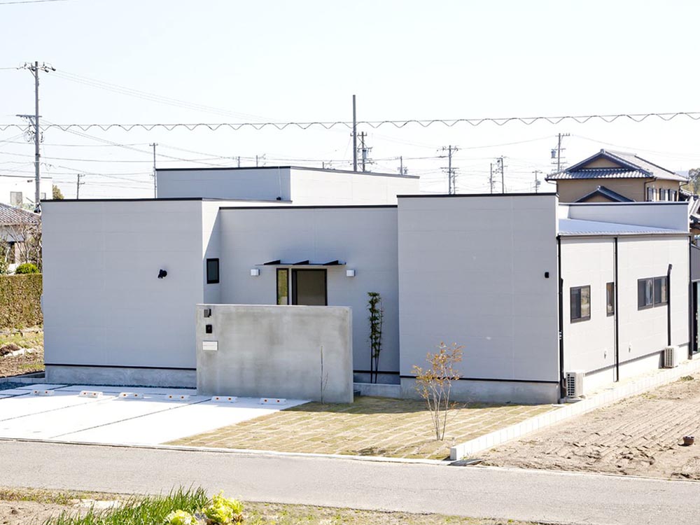 CASE297 注文住宅「「外」を持つ家」の建築実例